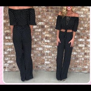 Two piece jumpsuit